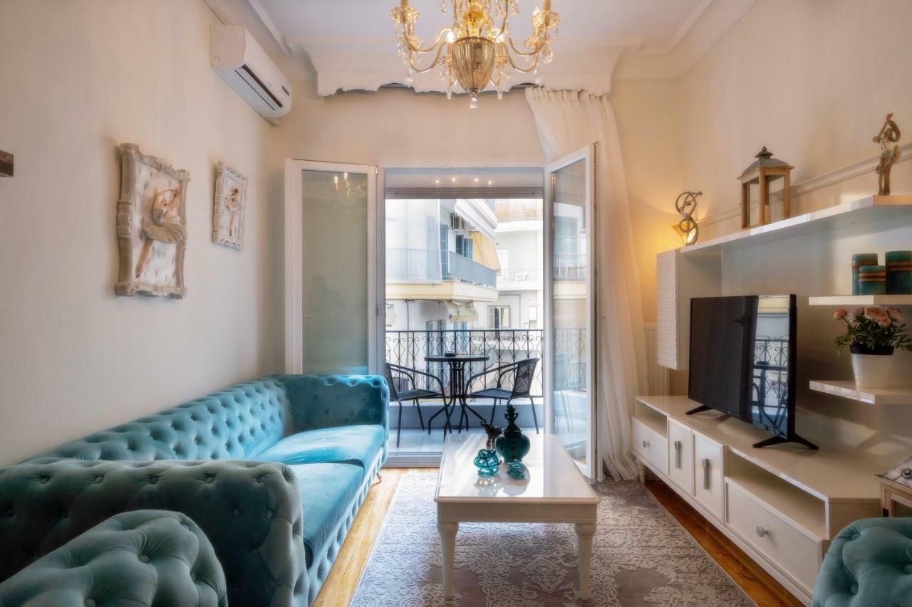 テッサロニキAcropolis Deluxe Apt.アパートメント エクステリア 写真